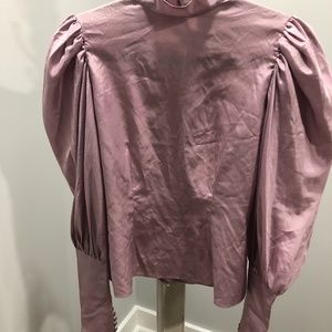 Vintage FBE Lavender Long Sleeve Blouse